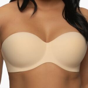 Felina Hint Of Skin Strapless Bra 34D